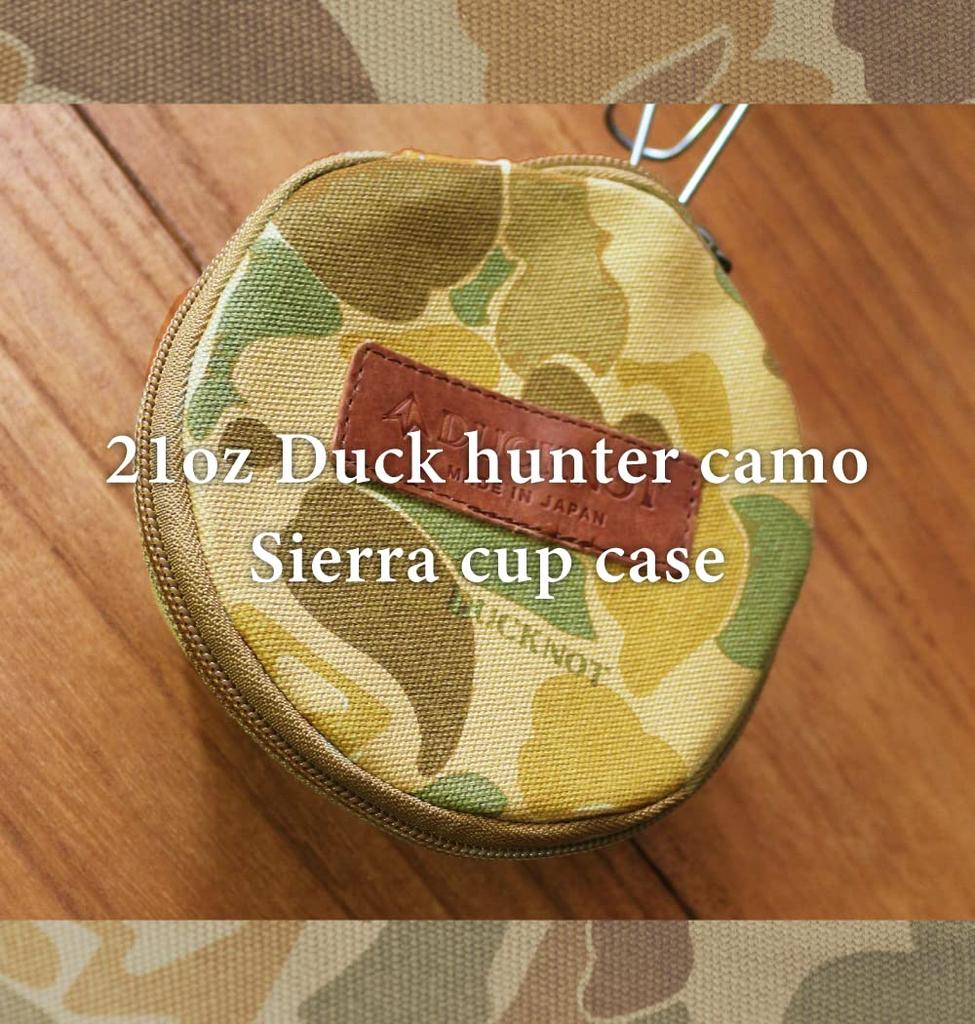 DUCKNOT 21oz Duck Hunter Camo Sierra Cup Case In (Made Japan)