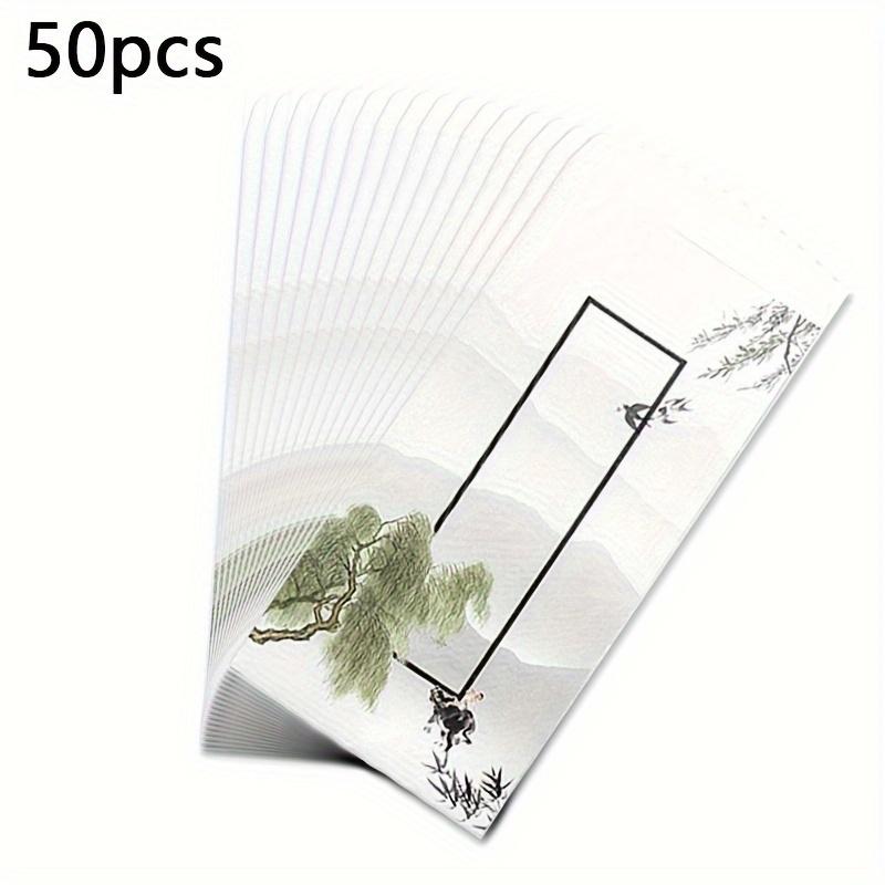 1 set/50 buc set plicuri vintage, stil antic imprimare culoare vintage plic sac scrisoare de dragoste, antet plic premium literar de confesiune