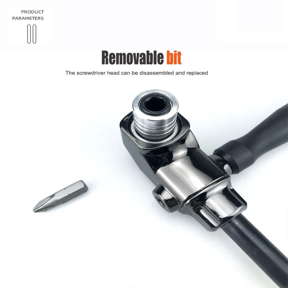 Self-Locking Power Tool Parts Black Right Angle Screwdriver Holder