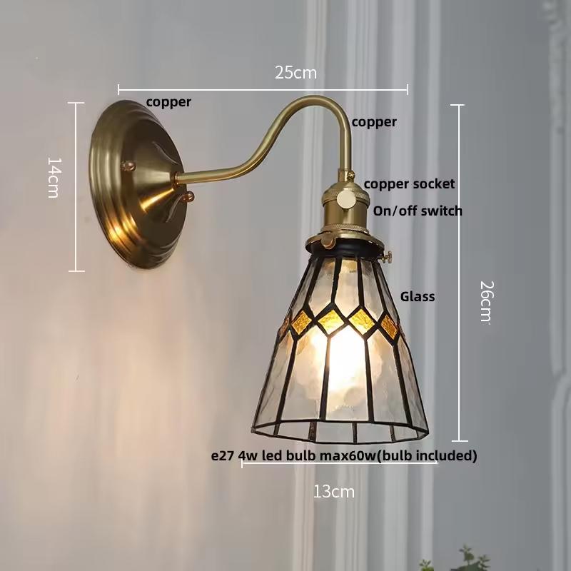Vintage Creative Tiffany LED Pendant Light for Bedroom Lamp Dining Room Bar Atmosphere Decoration Hanging Lighting Chandeliers
