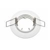1/10PCS GU10 Round Recessed Spotlights White Downlight Light Mounting Frame with Lamp Holder for MR16 Ceiling Lights Spotlight