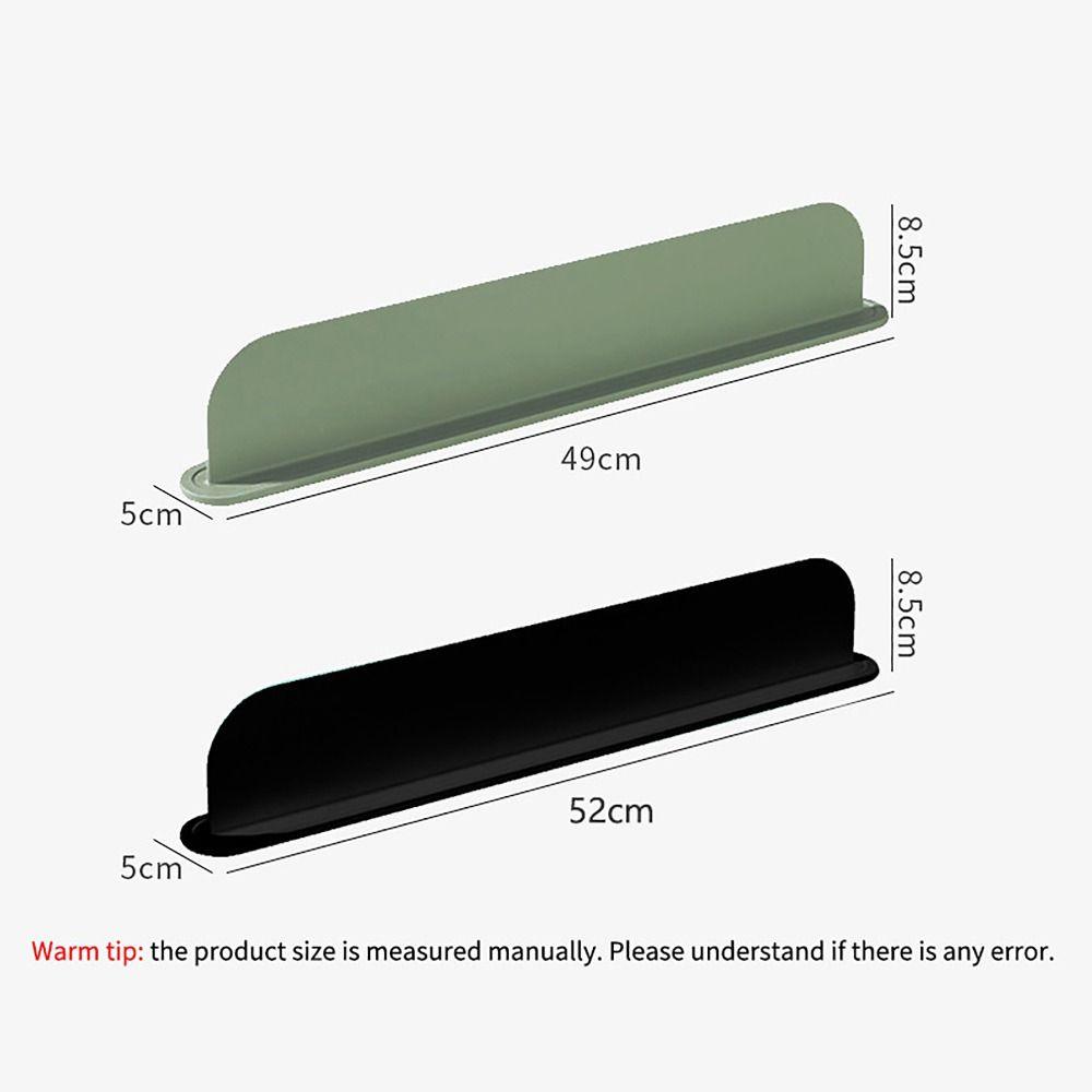 Simple Silicone Sink Splash Guard Non-Slip Water Splatter Bathtub Splash Guard Splash Sink Fence for Kitchen and Bathroom