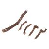 Bird Perch Natural Wood Stand Parakeet Toys Bird Cage Perches Accessories for Parakeets Senegal Parrots Mini Macaws