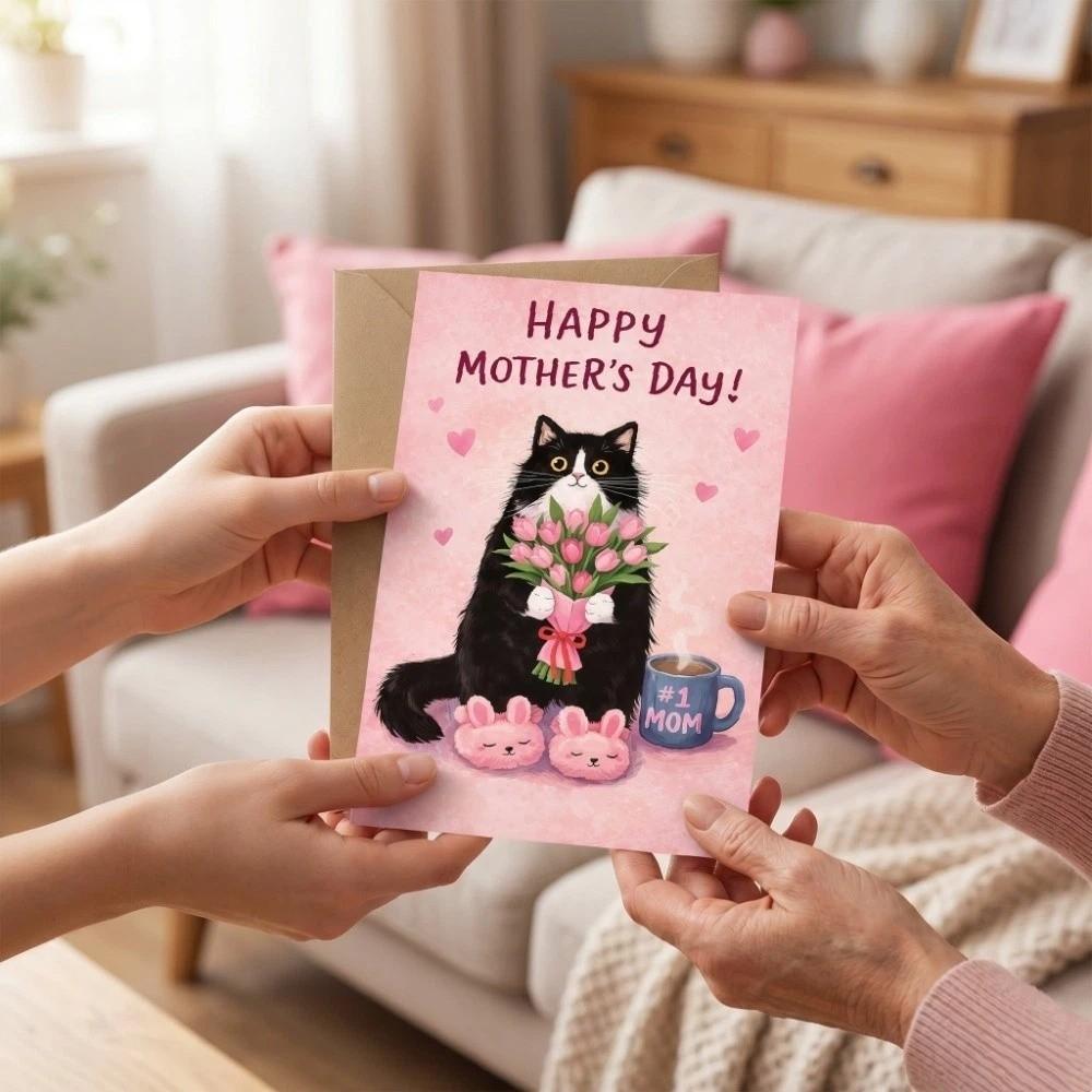 with the Words Happy Birthday Card Blessing Message Invitation Card  Family Gatherings