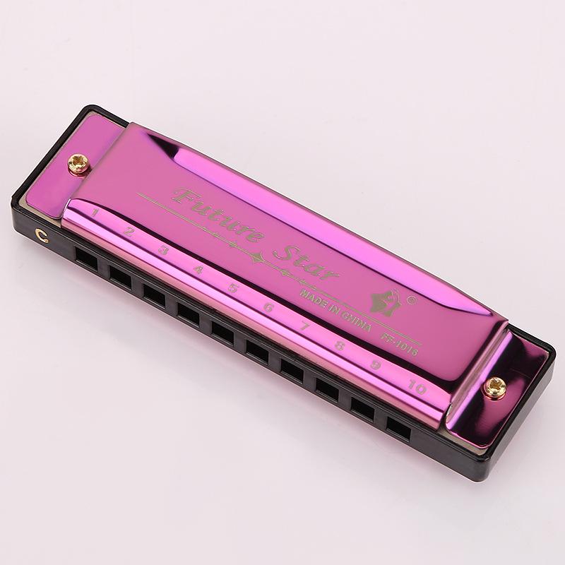 

Futurestar 10-Hole C Key Blues Harmonica for Beginners