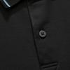 New FILA Polo Shirts Men's Jet Black F11M222102FBK
