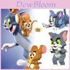 Katze und Maus Mikrobohrer Partikel Bausteine DIY Puzzle Spielzeug