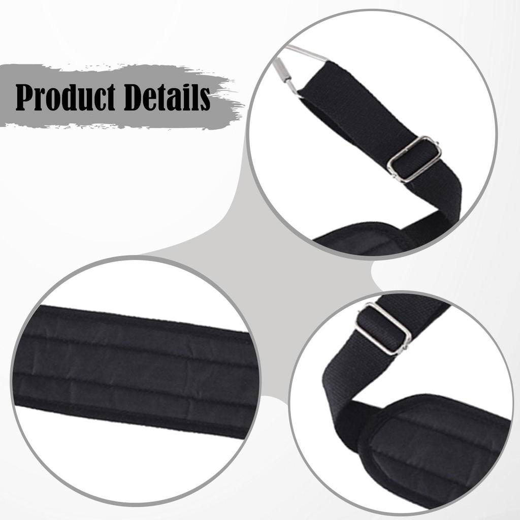 Pilates Foot Strap Exercise belt Leg for Reformer Adjustable Length Arms