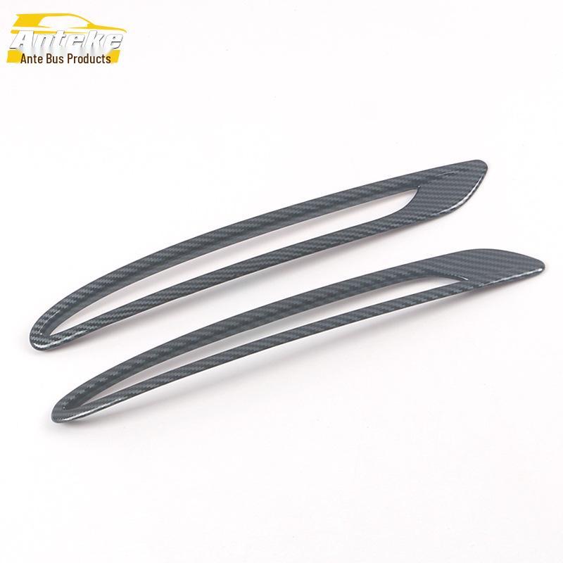 22 C-Class Rear Fog Light Sport Bright Ring Tailgate Cover Patch