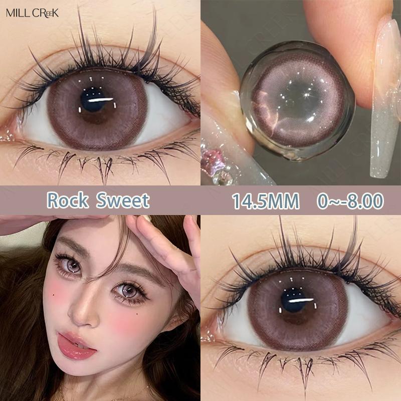 MILLCREEK Blaue Kontaktlinsen 14,5 MM Chamäleon-Serie Cosplay Halloween Augen Kosmetische Kontaktlinsen Weiches Komfort-Hydrogel