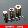 Pure Copper Motor Coupling for Model Boats - Rigid Cylindrical Design