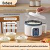 Multifunktionaler elektrischer Reiskocher und Porridge-Kocher mit Dampfgar- und Hot-Pot-Funktionen