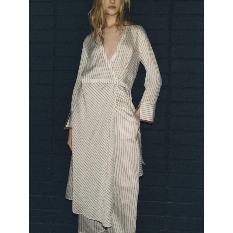 Za2024 Summer New Product Women's Clothes Dress 9479016 104 Wide Leg Pants 9479246 104