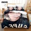 Anime Girl Bedding Set Duvet Cover Set 3d Bedding Digital Printing Bed Linen Queen Size Bedding Set Fashion Design