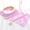 Bamboo Fiber Random Flower No-twist Baby and Children's Towel Soft and AbsorbentHousehold Facial Wash Towel, Face Towel, Small Towel