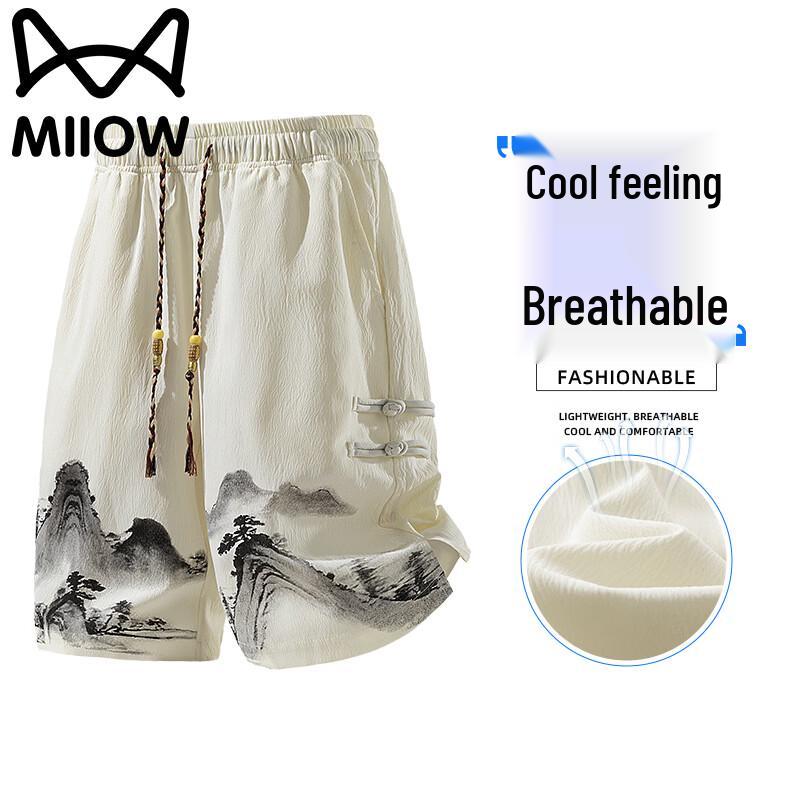 MiiOW Men s Summer Loose Fit Casual Shorts 2XL
