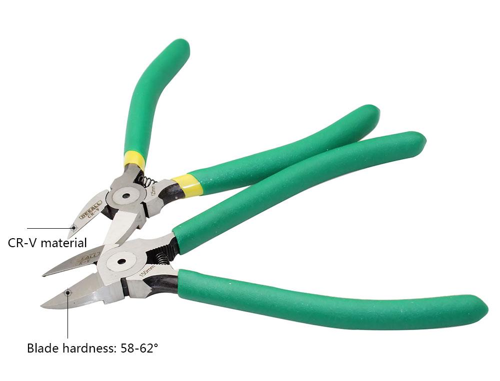 Garbge Tool1PCS 5"/6" Plastic Side Cutters Cutting Plier Diagonal Pliers Electrician Cable Cutter Hand Tools For Electronic Soft