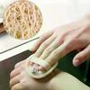3 Stück Luffa-Handschuh Gesichtswasch-Reinigungstuch Peeling-Schwamm Tiefenreinigung Make-up-Entferner Gesichtsreinigungspad