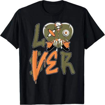 Loser Lover Drip Heart Olive Green 5s Matching For Men Women T-Shirt