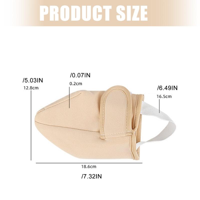Foot Care Sleeve Infused with Castors Oil Reusable Design Sustainable Hydrations Therapy Breathable Fabric