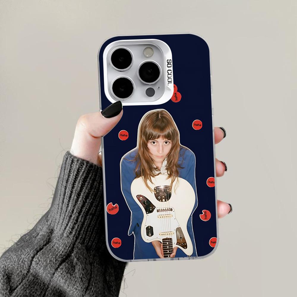 Faye W-Webster Singer Phone Case For iPhone 16,15,14,13,12,11,Pro,Max,Plus,Mini,XS,SE Anti Fall Gray White Matte Hard Bumper