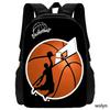 Basketball Basketball School Bag High Definition Printing Multifunctional Cross-Border Backpack