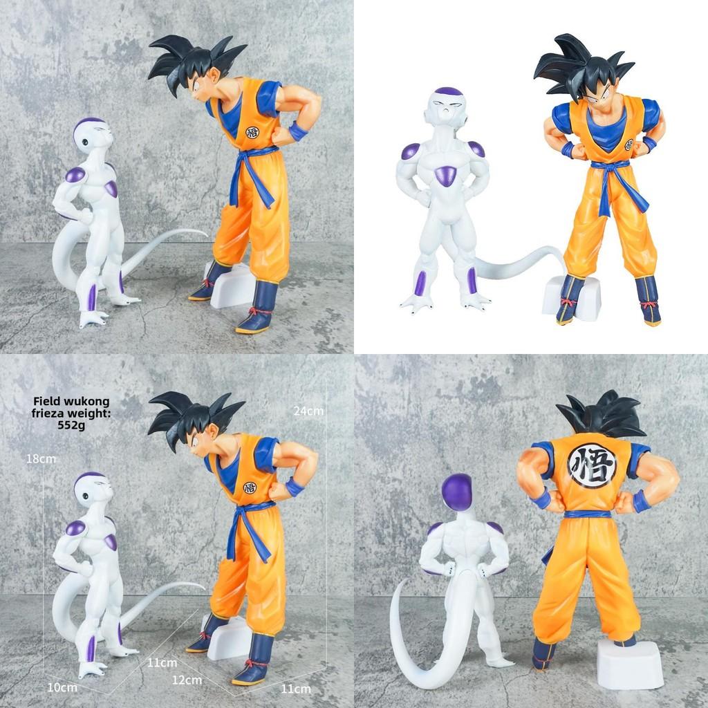 Dragon Ball Goku And Frieza Pvc Model Set For Collectors And Desk Decor