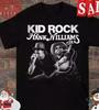 Kid Rock Hank Williams JR T-shirt Cotton For Men Women All Unisex T-Shirt