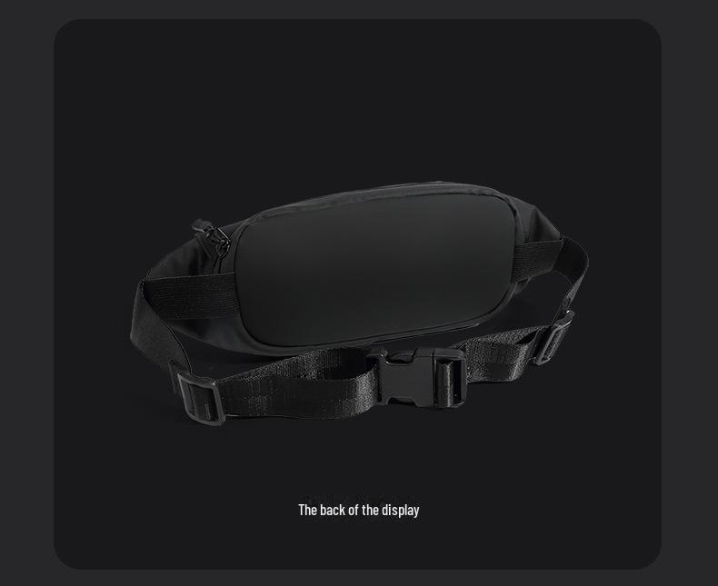 Men's Trendy Shield Armor Polyhedron Chest & Waist Bag for Sports and Fitness