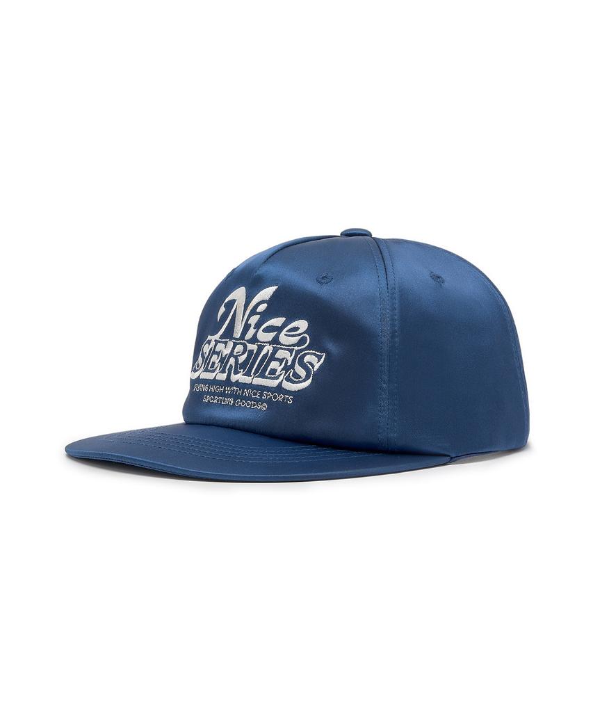 DISCUS ATHLETIC Nice Weather Collaboration Nice Series 5-Panel Cap Dark Blue