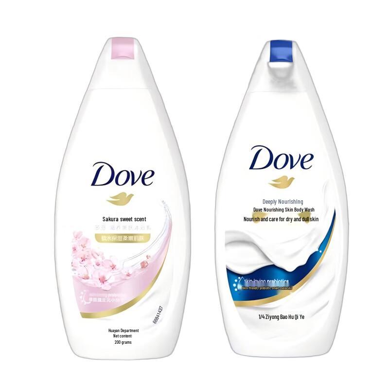 

Набор гелей для душа Dove Цветок вишни и Глубокое питание