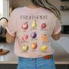 T-shirt Fruit de l'Esprit: T-shirt Foi Chrétienne, Motif Fleurs Sauvages