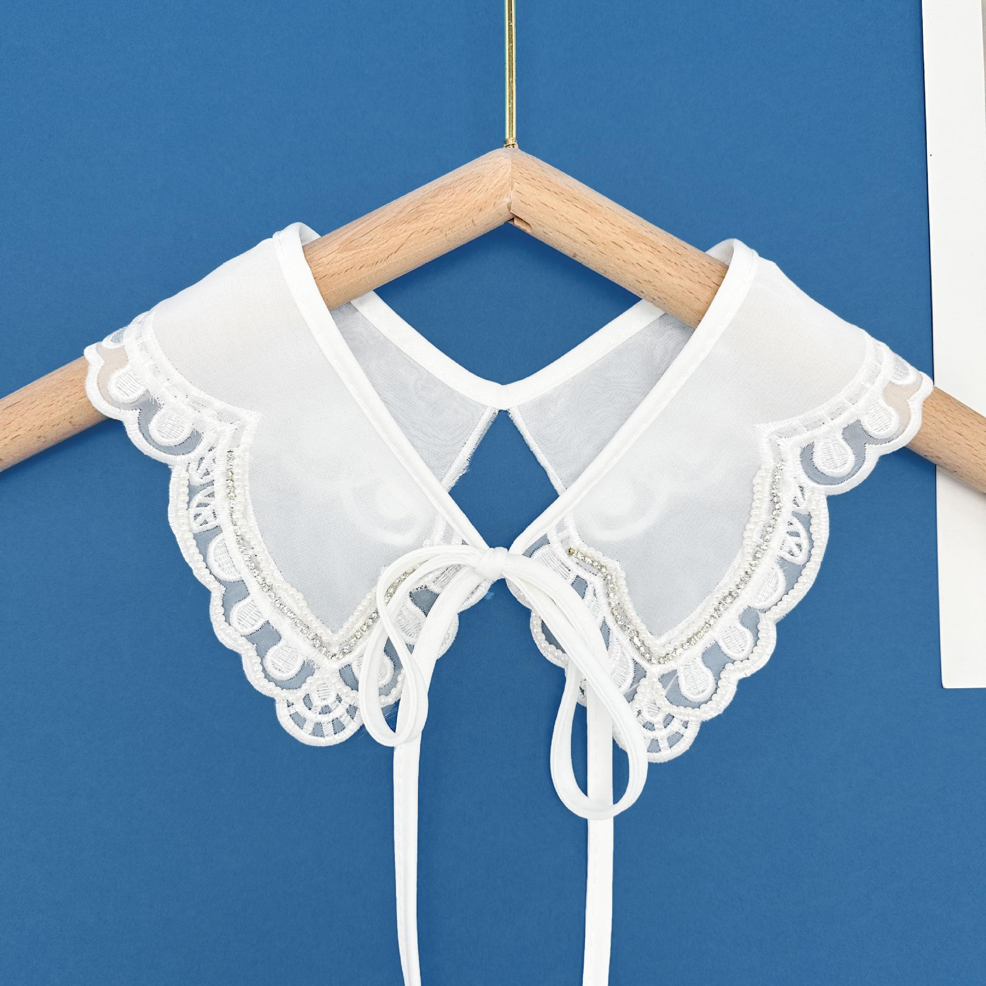 

Модный искусственный воротник, воротник для девочек, галстук, воротник с бантом, цветок