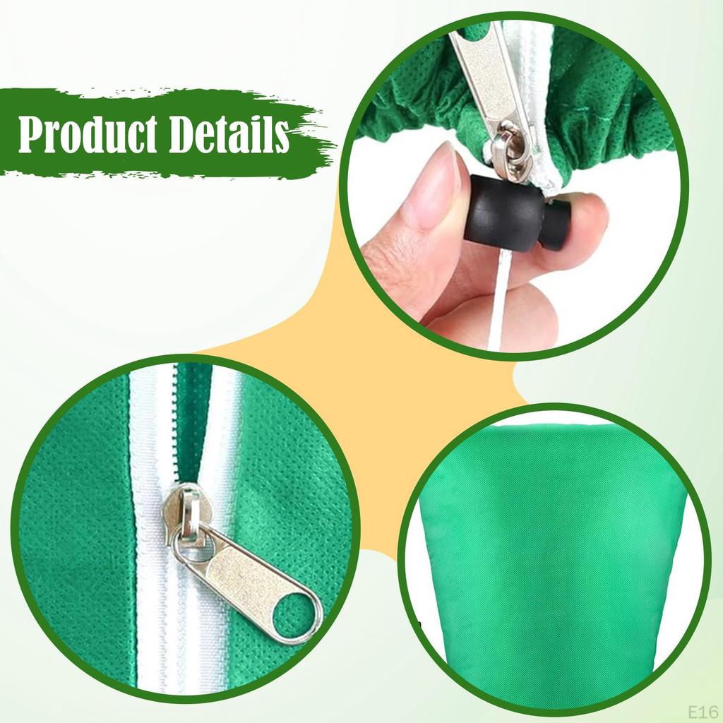 Plant Blanket Gardening Accessories Freeze Protection Bag for Potted Plants Backyard