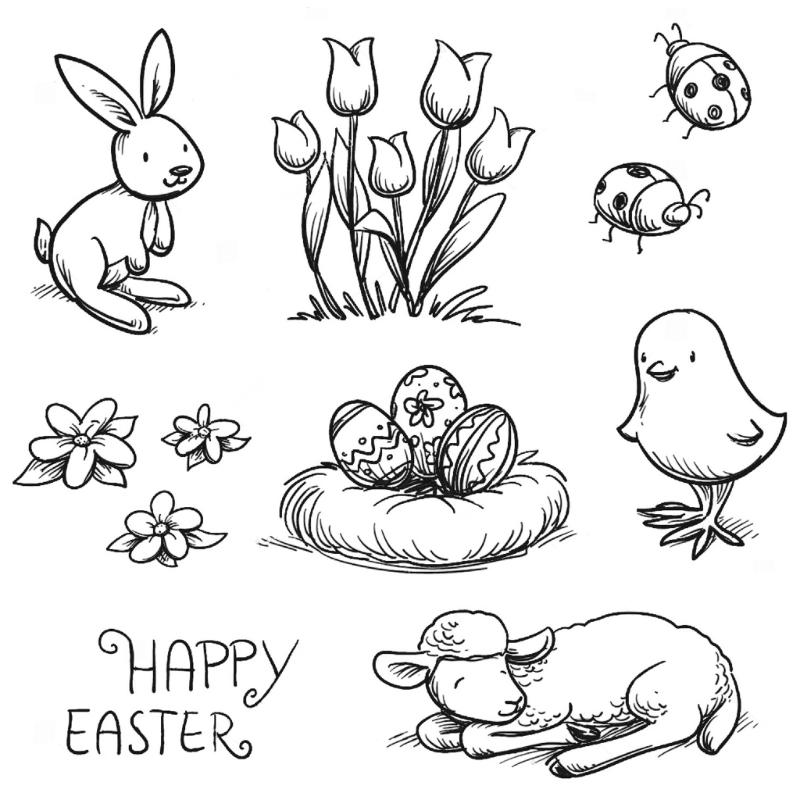 Animal Clear Silicone Stamp for DIY Invitation Card Scrapbooking Paper Craft Rubber Stamp Handmade Journaling Supplies