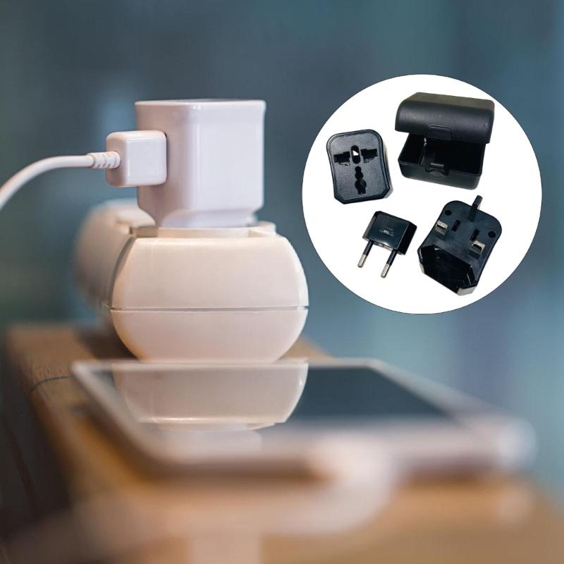 Sada univerzálních napájecích adaptérů pro cestování 3 ks Velikost Funguje v zásuvkách USA Evropy Velké Británie Austrálie