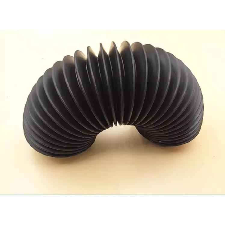 1x Rubber Corrugated Sleeve Flexible Moulded Bellows Rubber Nitrile Oil Resistant Dust Cover Tubes and Hose NEW