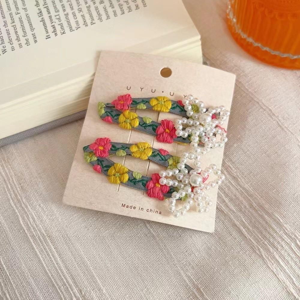 Korean Rhinestone Diamond-Edge Hairpin for Women: Stylish One-Word Clip for Bangs and Side Hair