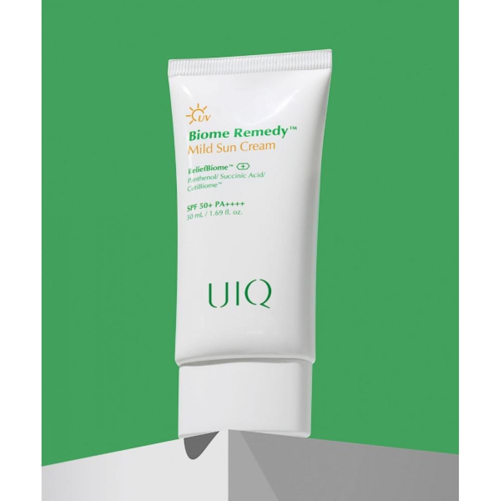 Uiq [2 Peças] Biome Remedy Creme Solar Suave Conjunto Duplo Especial 50ml + 50ml