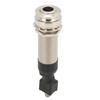 2.5mm Input 1 4in Output End Pin Jack Guitar Pickup Sound Hole Metal Adapter Replacement