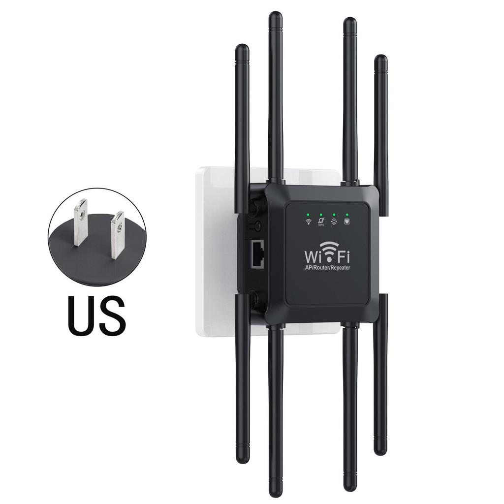 8-Antenna WiFi Range Extender & Signal Amplifier