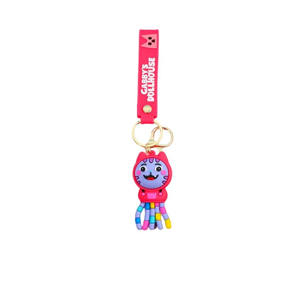 

Gabby Dollhouse Keychains 3D Doll Pendant Handmade Backpack Accessories Creative Keychain School Carnival Reward Kids Favor Gift Other