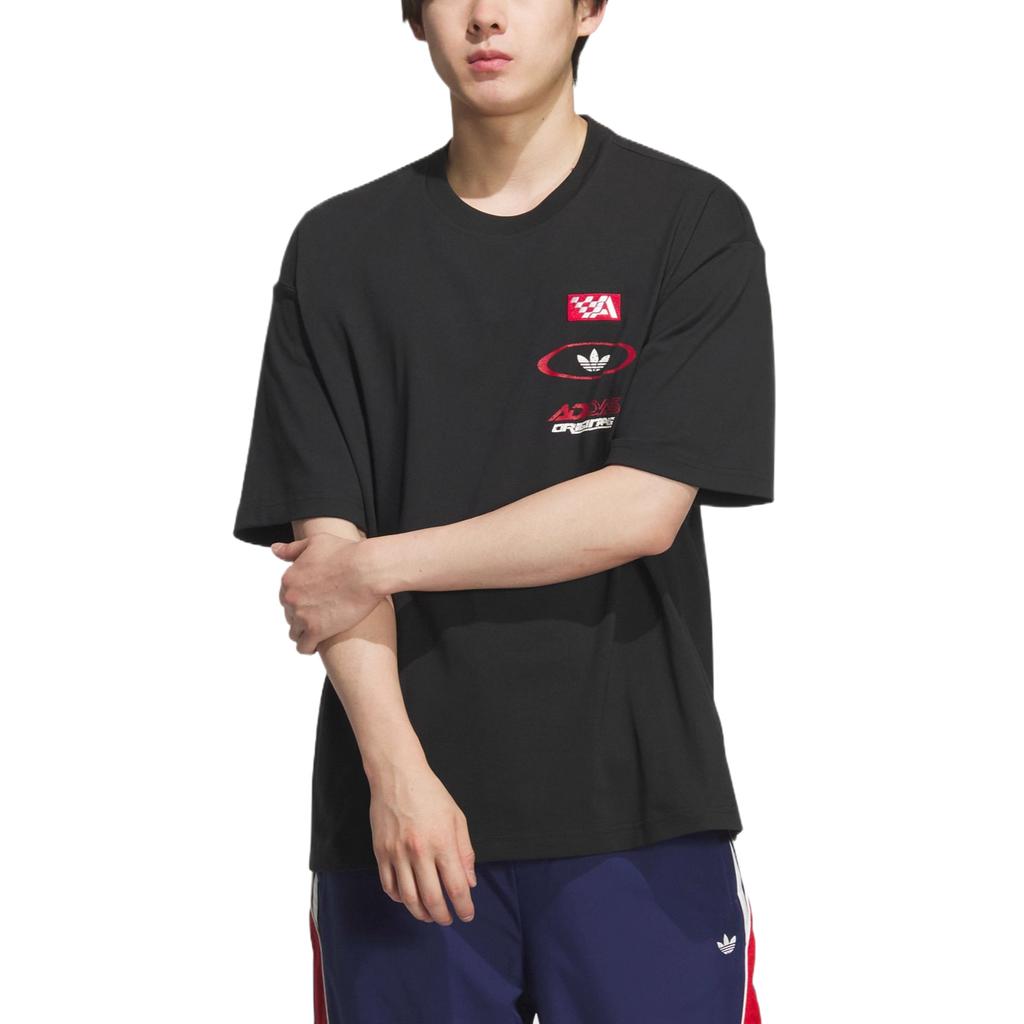 adidas Originals Classic Series Trendy Versatile Soft Skin-Friendly Short Sleeve T-Shirt Men Tops KH1197