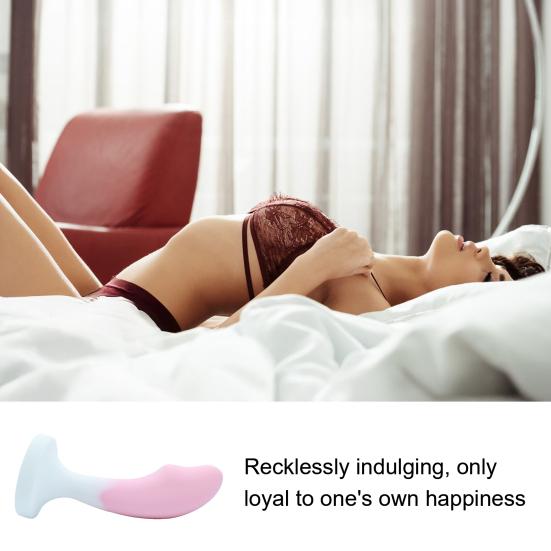 Silicone Anal Stopper Jeweled Butt Stopper Adult Sex Toy Personal Anal Trainer Toy for Couples Beginners Women Men