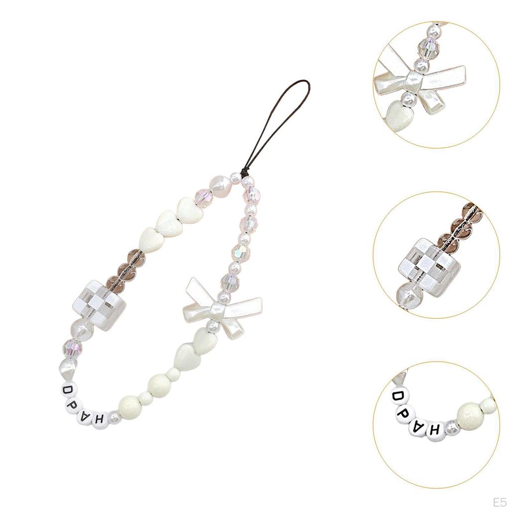 Mobile Phone Charm Lanyard Strap Cute Keychain Decoration Wrist