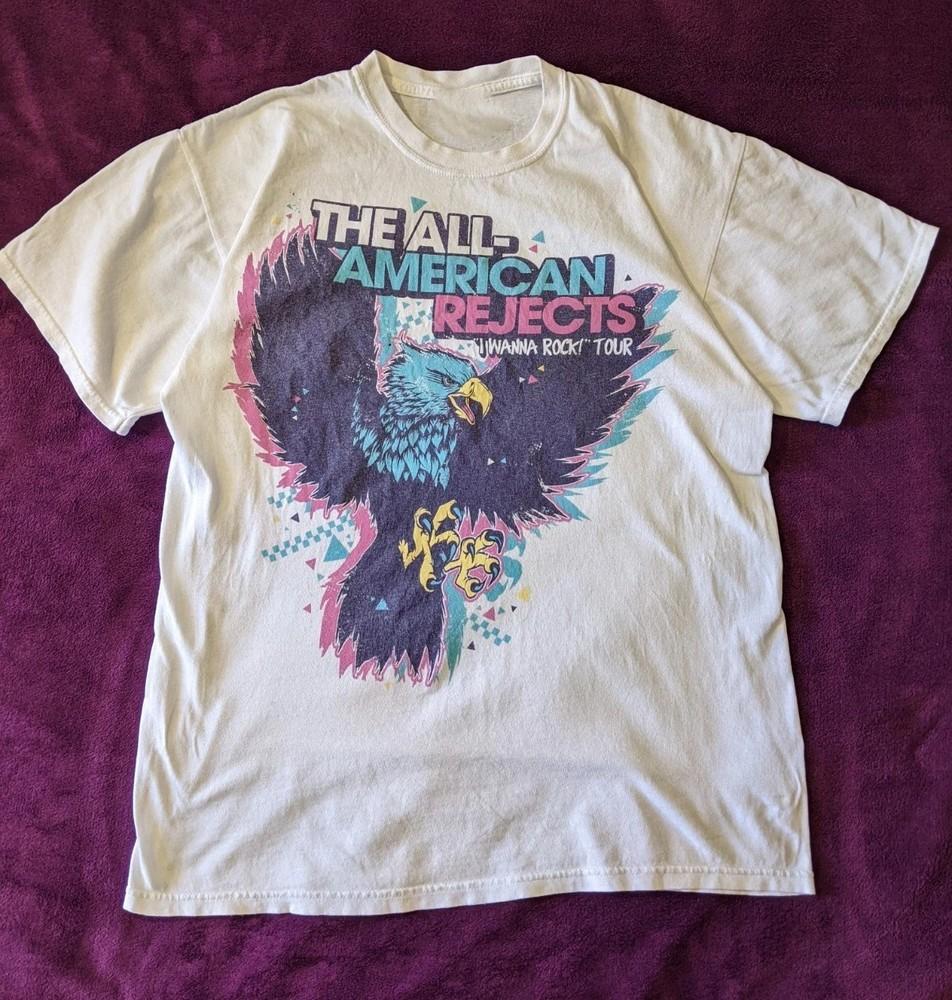 

2 Sides The All‑American Rejects I Wanna Rock! tour 2009 Reprint BT1748 Unisex T-Shirt M