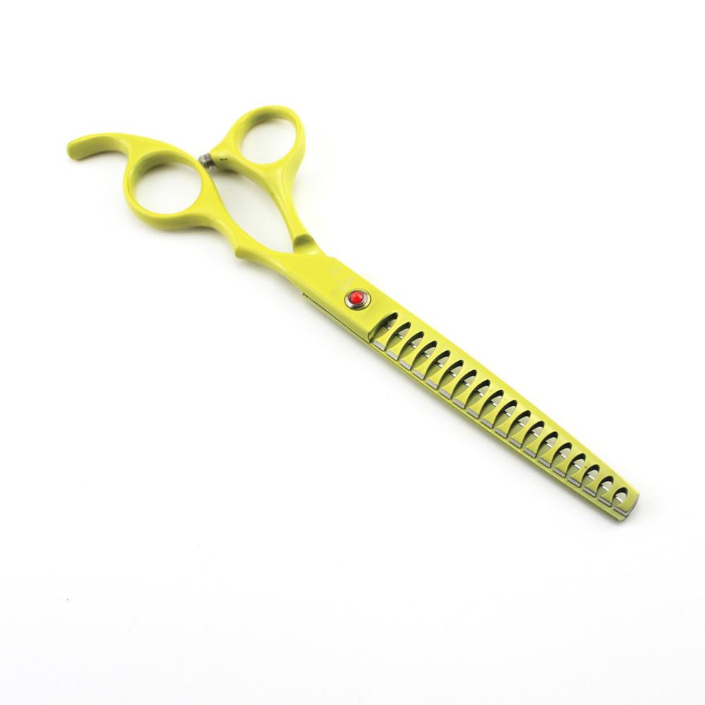 Professional 7 '' Fishbone Pet Dog Grooming Hair Scissors Thinning Barber Tools Haircut Shears Hairdresser Scissors