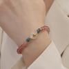 Natural Crystal Bracelet Strawberry Crystal Bracelet. Bangles Women Fashion Jewelry Accessories Gift