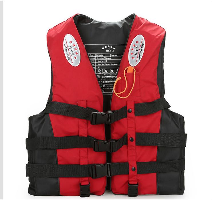 Polyester Jacket Life Universal Swimming Boating Oxford Cloth Tools Outdoor