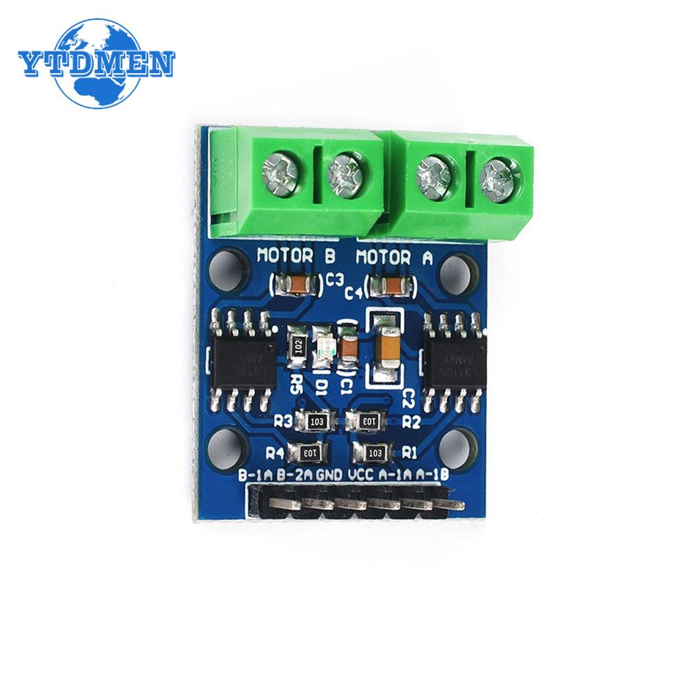1PCS L9110S Motor Driver Module H-bridge Stepper Motor Dual DC Stepper Controller Board Module L9110 for Arduino